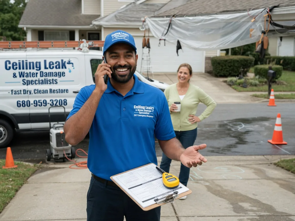 Ceiling Leak Cleanup Pine Grove, WV FAQs